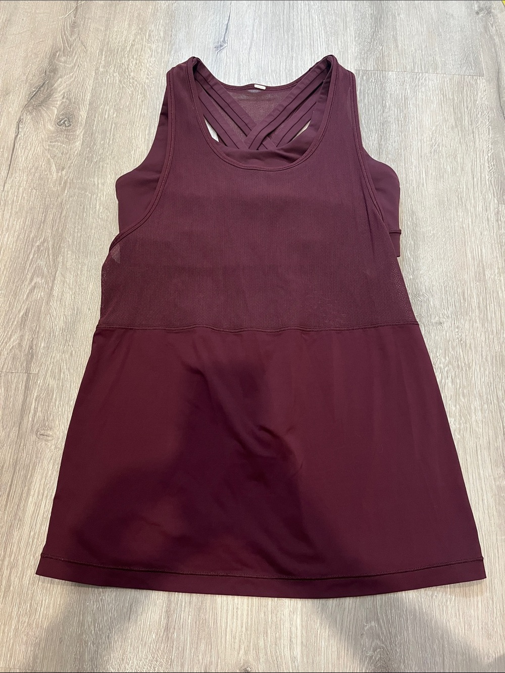 lululemon athletica Maroon Performance Skirt